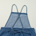  Maya Cropped Wide Leg Overalls