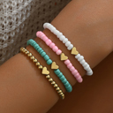 Mazie Beaded Layered Bracelet Set