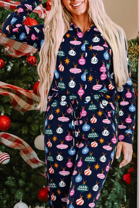 Mazie Christmas Lights Print Shirt
