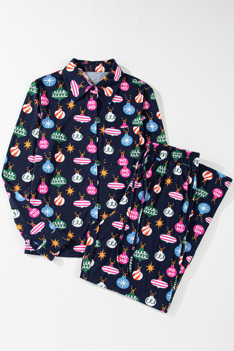 Mazie Christmas Lights Print Shirt