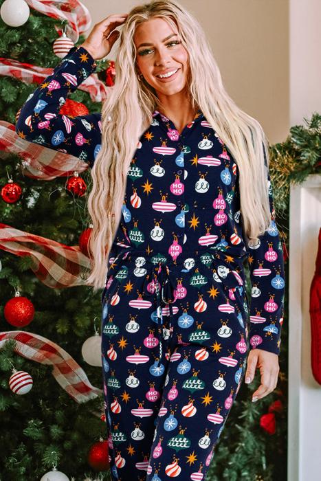 Mazie Christmas Lights Print Shirt