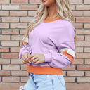  Mazie V Neck Sweatshirt