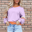  Mazie V Neck Sweatshirt