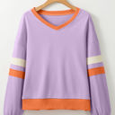  Mazie V Neck Sweatshirt