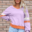  Mazie V Neck Sweatshirt