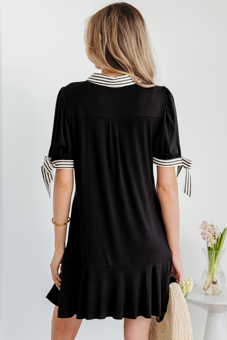 Mckenzie Sleeve Shift Mini Dress