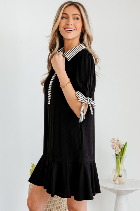 Mckenzie Sleeve Shift Mini Dress