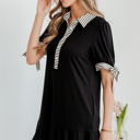  Mckenzie Sleeve Shift Mini Dress