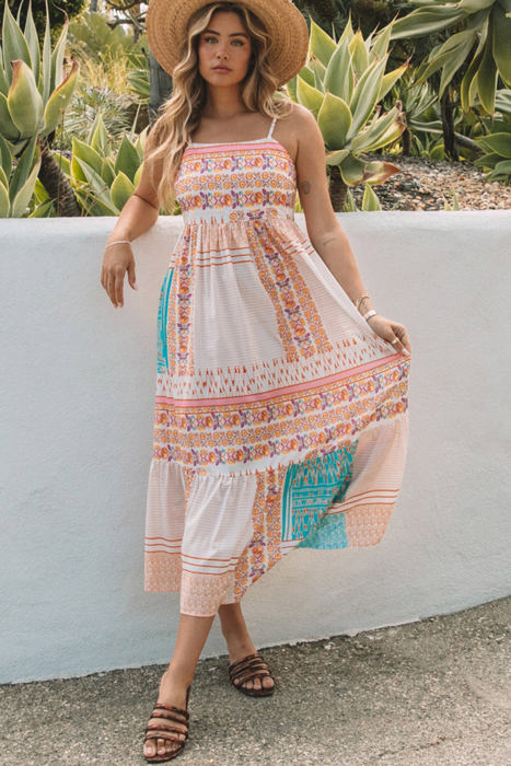 Mckinley Boho Patchwork Sundress