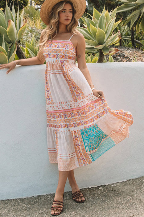 Mckinley Boho Patchwork Sundress