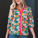  Meadow 3 4 Sleeve Blouse