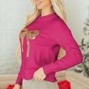  Meilani Graphic Christmas Holiday Sweater