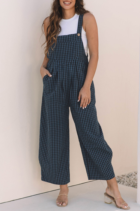 Melissa Print High Waist Overall
