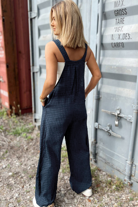 Melissa Print High Waist Overall