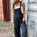  Melissa Print High Waist Overall