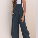 Sail Blue Medium Melissa Print High Waist Overall