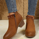  Melody Studded Ankle Boots