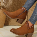  Melody Studded Ankle Boots