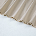  Mercy Detail Solid Color Long Sleeve Top