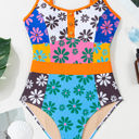  Meredith Floral Spaghetti Straps Swimsuit