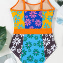  Meredith Floral Spaghetti Straps Swimsuit