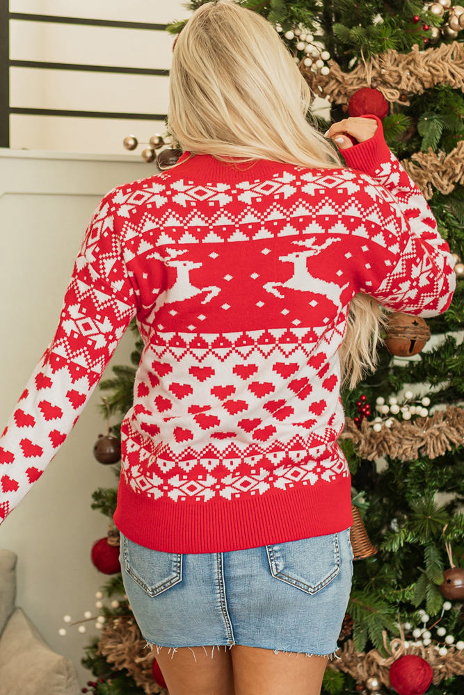 Merry Christmas Reindeer Sweater