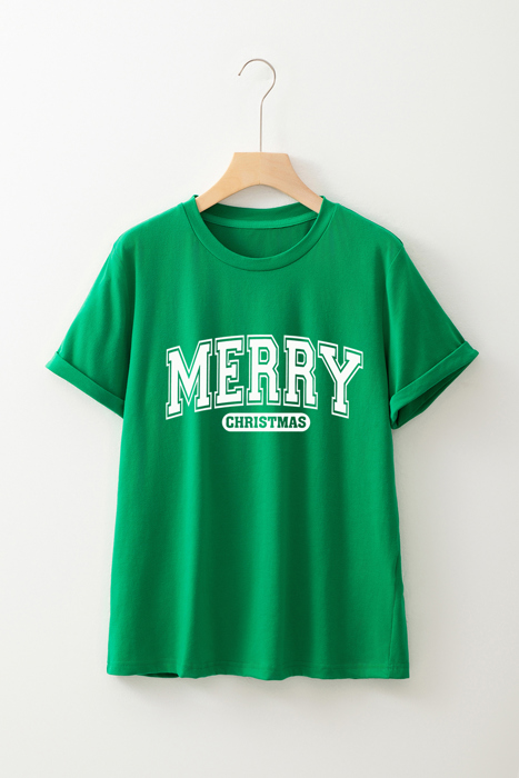 Merry Graphic Loose T Shirt
