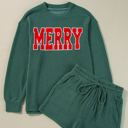  MERRY Long Sleeve Top and Shorts Set