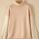 White XXL Mia Drop Shoulder Knit Sweater