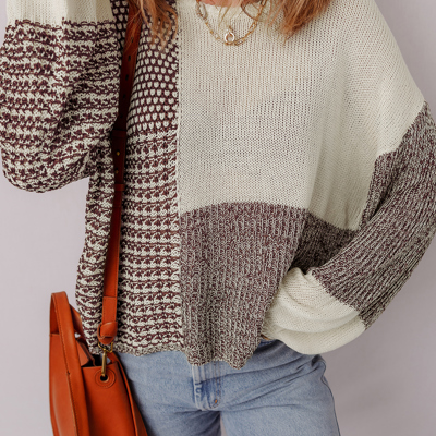 Mia Drop Shoulder Loose Sweater