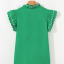  Mia Layered Short Sleeve Blouse