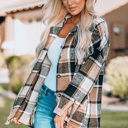  Mia Plaid Print Shirt