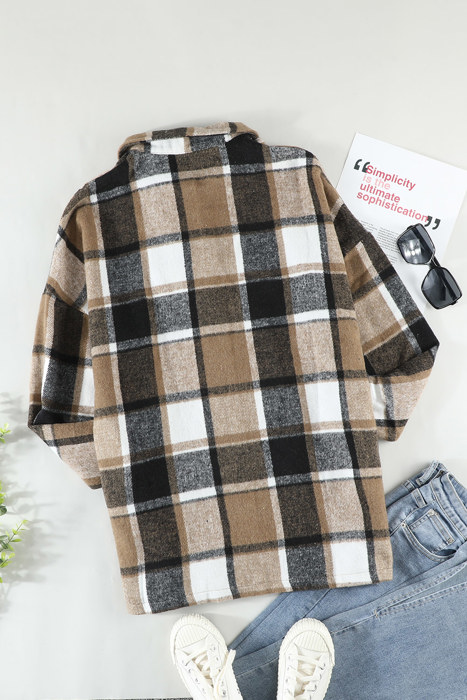 Mia Plaid Print Shirt