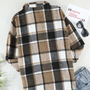  Mia Plaid Print Shirt
