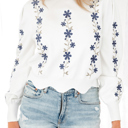  Mia Scallop Hem Cropped Sweater