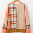  Mia Side Slits Loose Sweatshirt