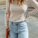  Mia Striped Long Sleeve Top