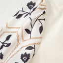  Micah Sleeve Contrast Patchwork Blouse