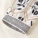  Micah Sleeve Contrast Patchwork Blouse