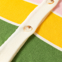  Michaela Colorful Pattern Front Sweater