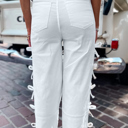 White Size 16 Michaela Straight Leg Loose Jeans