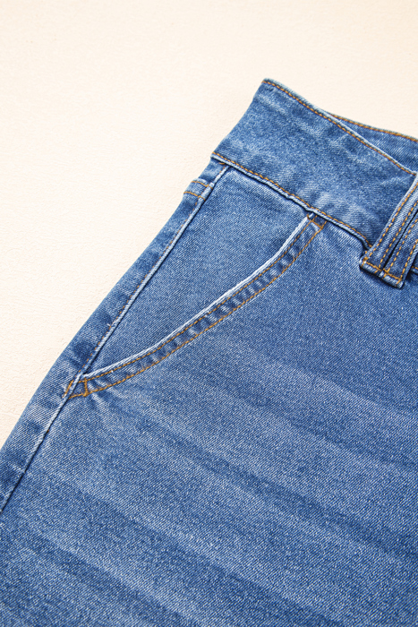 Mikaela Fly Straight Leg Jeans