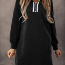  Mikaela Zipper Shift Mini Dress