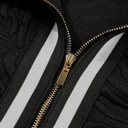  Mikaela Zipper Shift Mini Dress