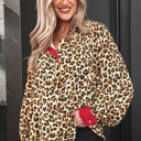  Mikayla Contrast Edge Shirt