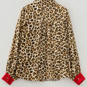  Mikayla Contrast Edge Shirt