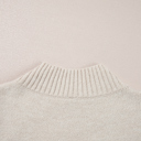  Mila Beaded High Bodycon Sweater