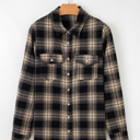  Mila Double Flap Brushed Shacket