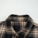  Mila Double Flap Brushed Shacket