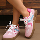  Mila Lace Up Flat Shoes